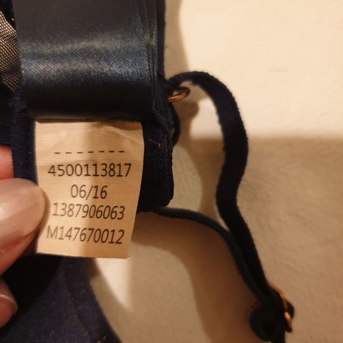 Tommy Hilfiger bra like new, dark blue, size 70C