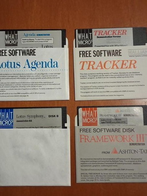 What Micro 5.25-inch software disks used, pack of 8