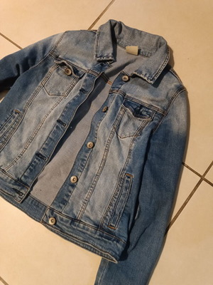 Zara denim jacket for girl 11-12 years used