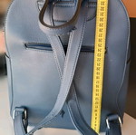 Backpack blue navy large used, shoulder type