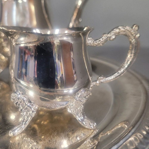 Vintage silver-plated tea set new