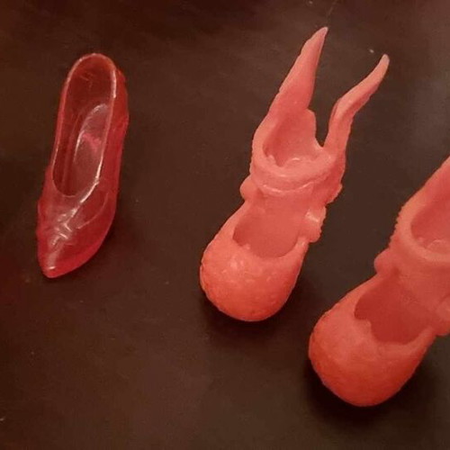 Barbie shoes new, two pairs