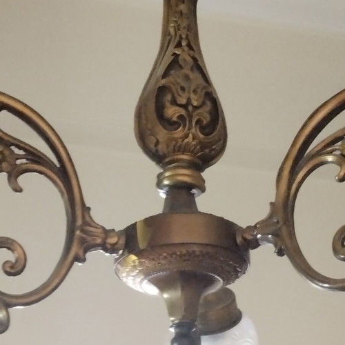 Vintage Brass Chandelier 3-light | Genuine Brass | Custom Order