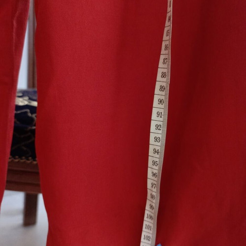 Pajama-style pants Zara Woman Collection size S like new, red