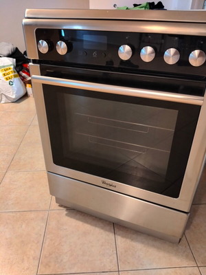 Whirlpool inox kitchen oven