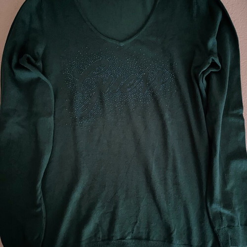 Guess thin woolen shirt like new, green, size S