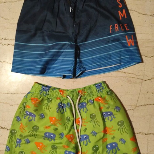 Boys' swimwear H&M new, size 10, blue and green, pack of 2