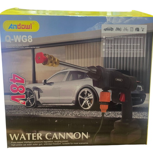 Portable Electric Pressure Water Gun 48V with 2 Batteries