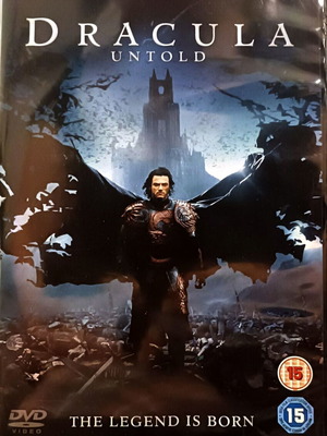 DVD Dracula Untold μεταχειρισμένο, περιπέτεια τρόμου, αγγλικοί υπότιτλοι
