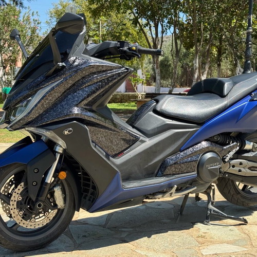 Kymco AK550 Noodoe ABS 2019 σαν καινούργιο μπλε σκούτερ