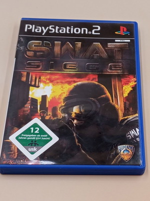 Swat Siege PlayStation 2 μεταχειρισμένο, σε καλή κατάσταση