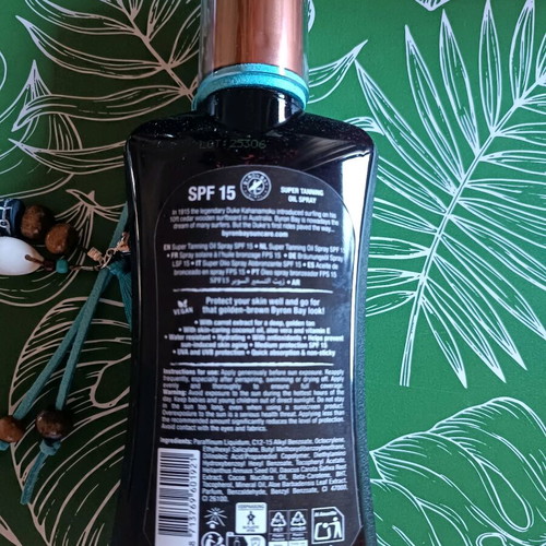 Byron Bay Super Tanning Oil SPF 15 new