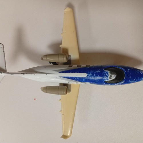 Small airplane figure toy used