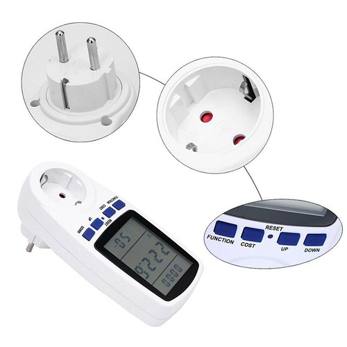 Digital voltmeter, wattmeter and electric meter new, professional