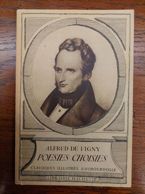 Alfred de Vigny Poésies Choisies book used, French