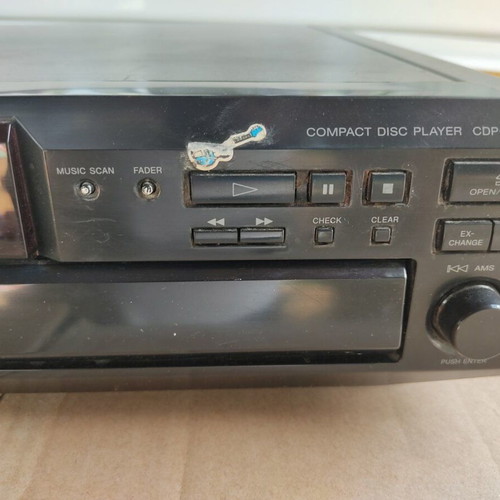 Sony CD changer 5-disc used, repair or spare parts