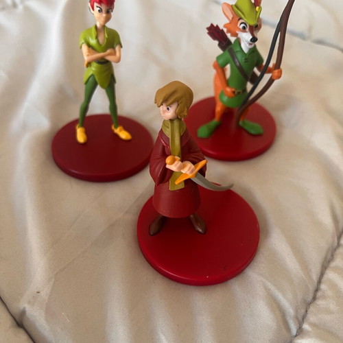 Figures magical recorded tales like new, set of 3