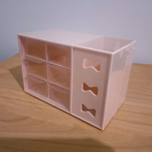 Plastic pink office organizer new