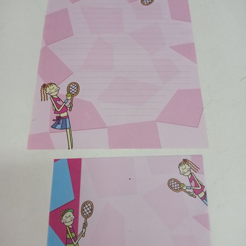 Letter papers used, 5 different designs with RBB envelopes