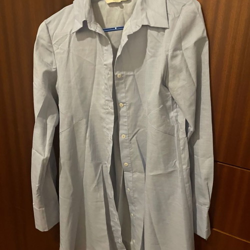 Madame Shou Shou set of 2 outfits like new, shirt dress and light blue dress