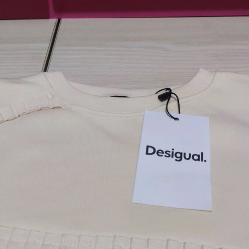 Desigual Μακρυμάνικο Τοπ Medium Καινούργιο Μπεζ