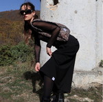 Hobo Bag Leopard Print τσάντα ώμου καινούργια Celana