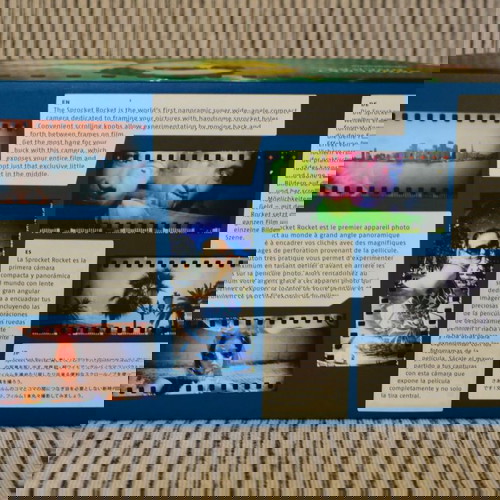 Lomograply Sprocket Rocket και Digitaliza+ σαφώς σαν καινούργια