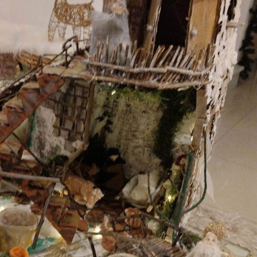 Large Nativity Scene like new DIY
