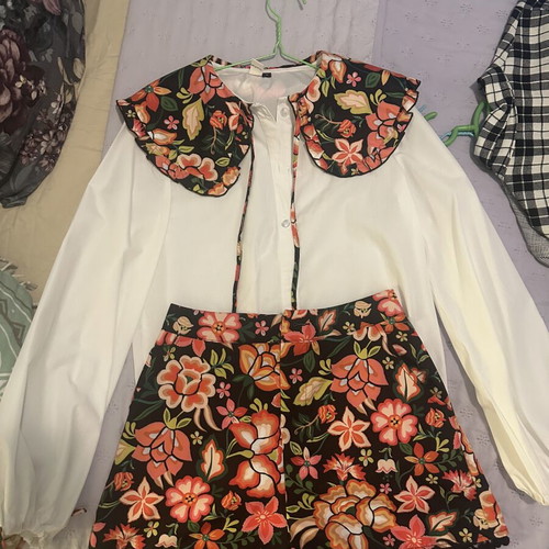 Shirt and shorts set, medium, multicolor