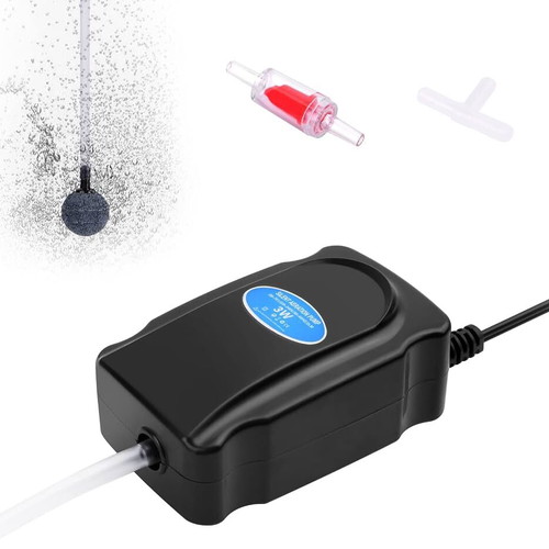 Flintronic Aquarium Aerator 3W Air Pump with Accessories