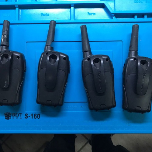 Midland M48 Plus walkie talkies used, set of 4 with 48 channels