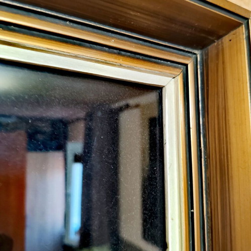Oil painting 'Bouquet of Roses' in solid frame with glass