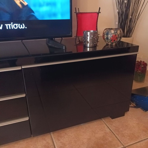 IKEA TV stand 1.80x40x50 cm, black lacquered