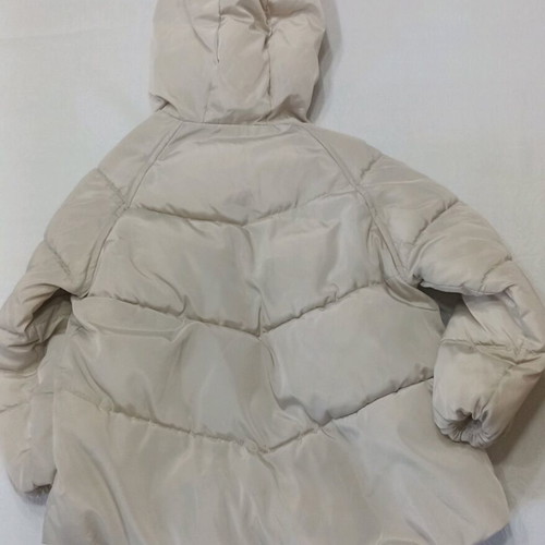 Zara girls' jacket beige size 6 years like new