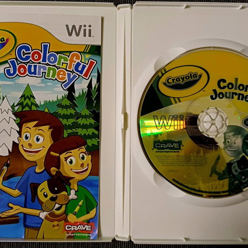 Crayola Colorful Journey Wii used, American edition