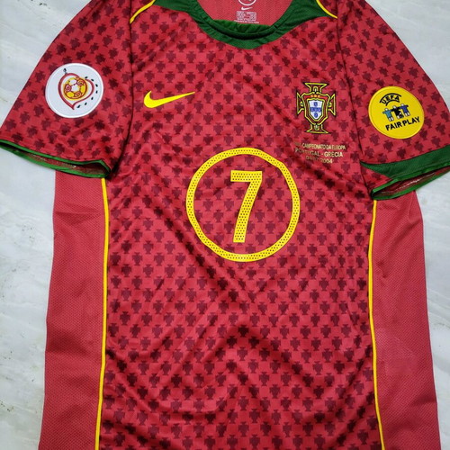 Portugal National Team Jersey 2004 Figo size Small like new official replica