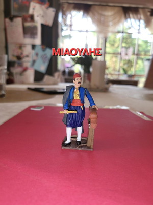 Lead figure Miaoulis 1821 new, handmade