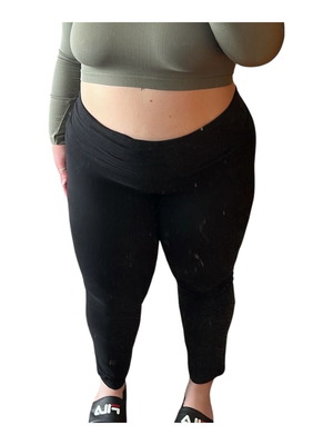 Black pants XXL like new, comfortable and soft fabric