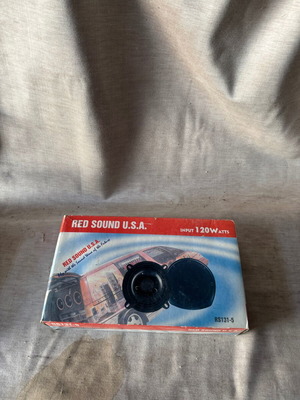 Red Sound U.S.A. RS131-5 Retro Car Speaker 5" 2-Way 120W New