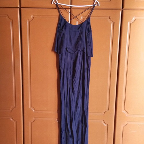 Long summer dress blue like new