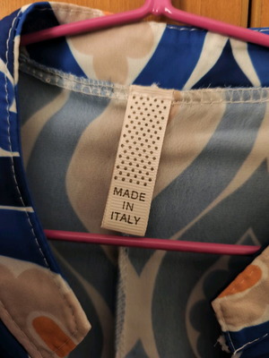 Multicolored blouse like new, one size