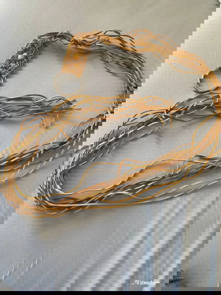 Γυναικεία καλοκαιρινή ζώνη hippie / vintage 70s / μήκος 130 cm / καλοκαίρι
