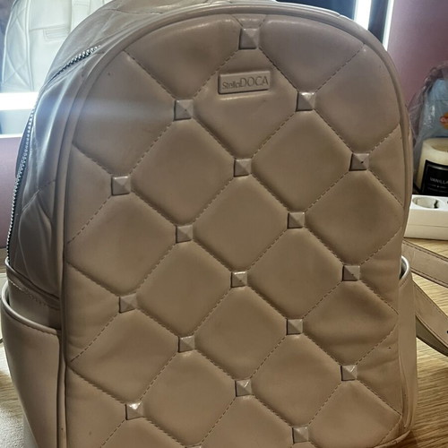 Doca backpack used with minor imperfections, white