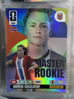 Panini Cards Master Rookie No 620 Andreas Schjelderup
