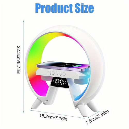 RGB lamp charger speaker new with Bluetooth and LED lighting