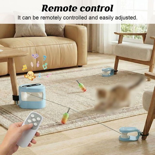 Automatic Cat Exercise Wheel with Remote Control, Adjustable Speed and Timer