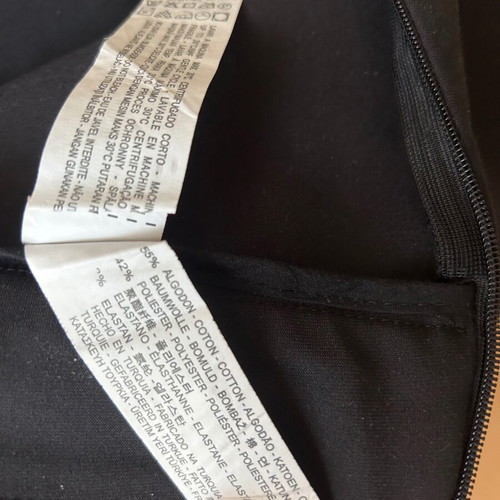 Zara women's black high-waisted shorts like new, size large