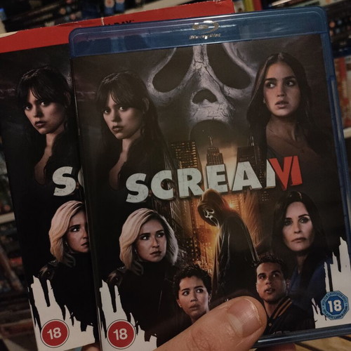 Scream VI Blu-Ray like new with English subtitles and slipcase