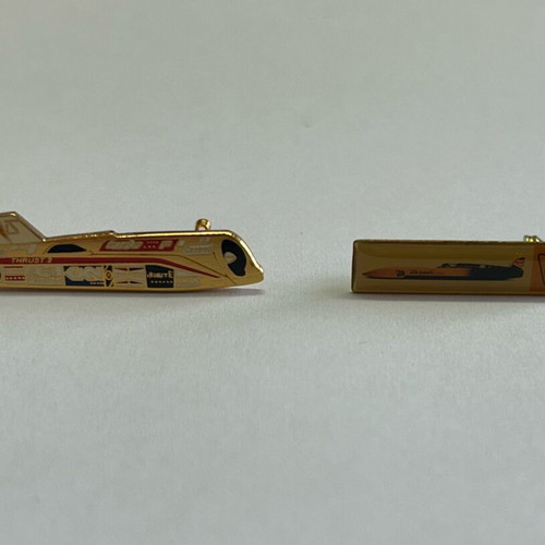 Thrust 2 and JCB Dieselmax badges pack like new, 2 pieces