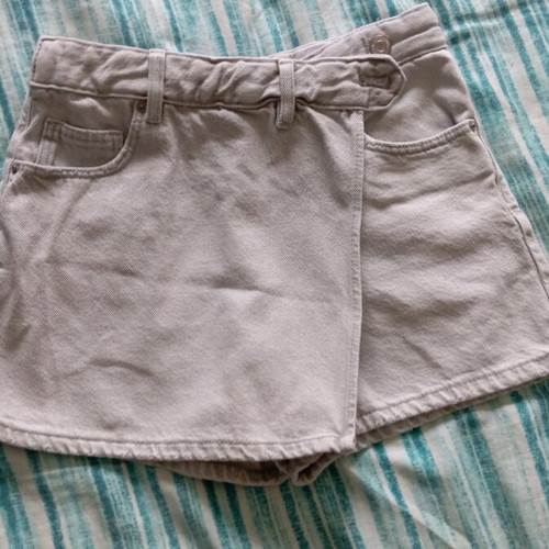 Zara skirt shorts grey like new 12-13 years